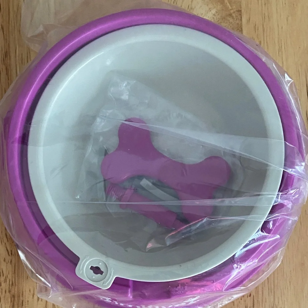 Violet Dog Feeding Bowl